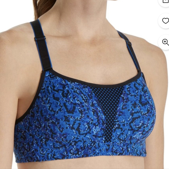 NEW Women's Maidenform Sports Bra Blue Navy 36C - Picture 1 of 5